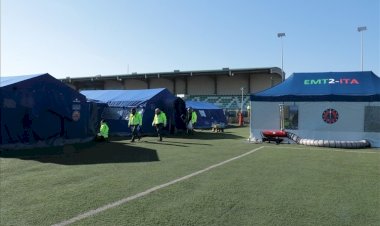 İtalya, Antakya’da sahra hastanesi kurdu