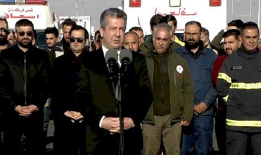 Mesrur ​​Barzani’den Kürdistan yardım ekibine: Gerçekten bizi gururlandırdınız