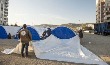 Barzani Yardım Vakfı Adıyaman'da çadır kent kuruyor