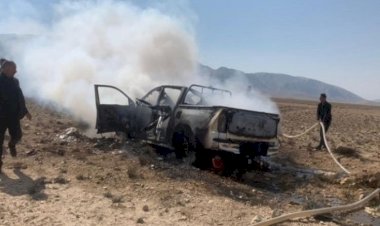 Şengal'de bir otomobil SİHA'nın hedefi oldu