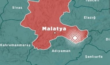 Malatya’da 4,1 büyüklüğünde deprem