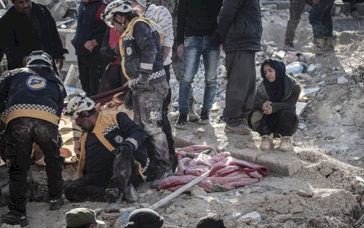 ROJAVA | Cindires'te bazı aileler depremde tamamen yok oldu!