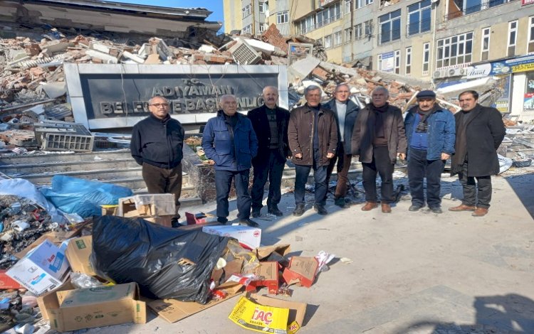 PAK, PSK, TDK-TEVGER ortak heyeti bugün Adıyaman'daydı