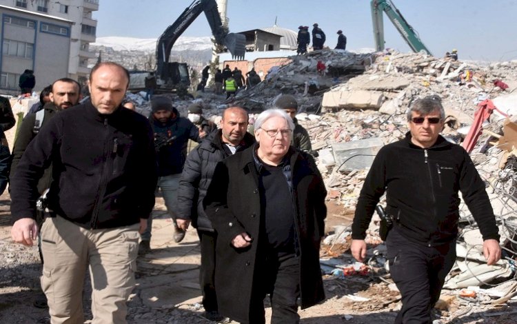 BM Koordinatörü deprem bölgesinde: Doğa gerçekten çok sert bir şekilde vurdu