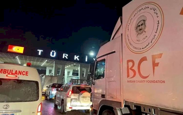 ‘AFAD Kürdistan Bölgesi ekibine teşekkür ederek geri dönmesini istedi’
