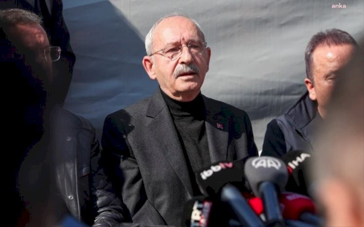 Kılıçdaroğlu: Yeterince çadır yok