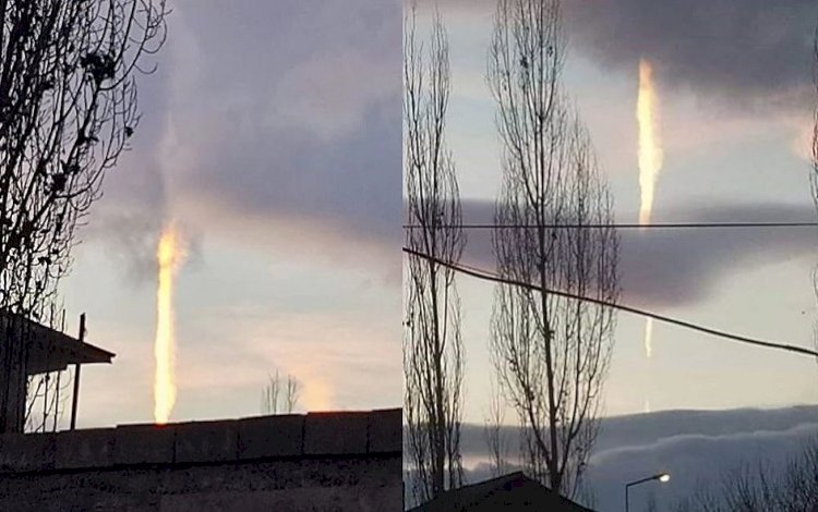Ağrı'da şaşırtan görüntü