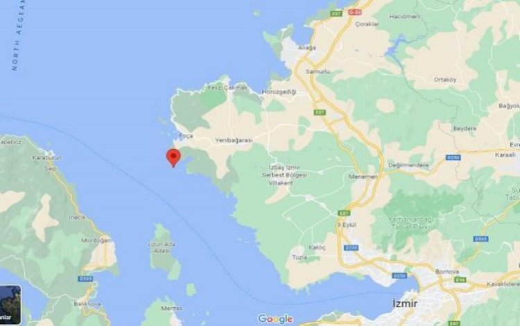 İzmir Körfezi'nde 4.1 büyüklüğünde deprem