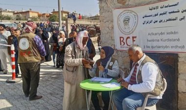 Barzani Yardım Vakfı'nın Efrin’deki yardım çalışmaları devam ediyor