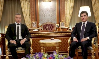 Başkan Neçirvan Barzani, Berdan Mardini’yi kabul etti