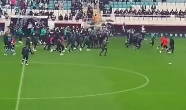 Bursa'da Amed Spor'a yönelik ırkçı saldırı