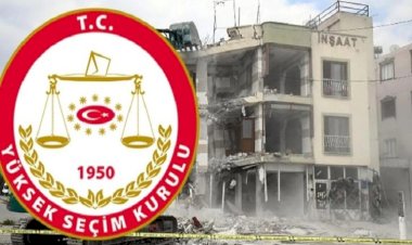 YSK deprem bölgesinde inceleme yaptı: Seçime engel yok