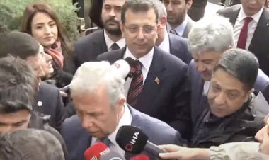 Mansur Yavaş ve Ekrem İmamoğlu, İYİ Partide