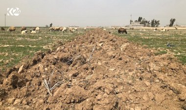 Kerkük'te Kürtlere ait tarım arazisine askeri üs kuruluyor