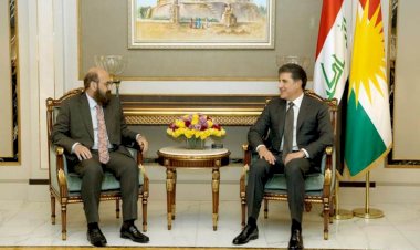 Neçirvan Barzani, Ezidi Miri Mir Hazım Tahsin Beg'i kabul etti