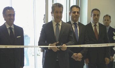 Başbakan Mesrur Barzani çocuk hastanesinin açılışını yaptı
