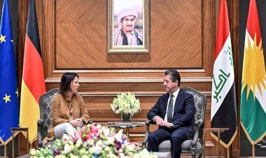 Başbakan Mesrur ​​Barzani, Almanya Dışişleri Bakanı Baerbock ile görüştü