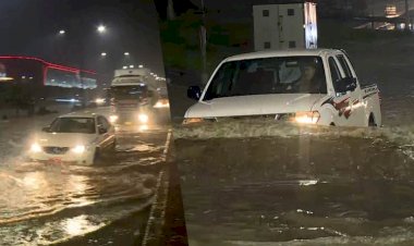 Süleymaniye'de sel baskını, Valilik'ten 'Çıkmayın' uyarısı