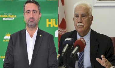 HÜDA PAR’dan Doğu Perinçek’e ‘Öcalan’ göndermeli yanıt