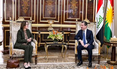 Başbakan Mesrur Barzani ile İsveç Büyükelçisi Jessica Svärdström görüştü
