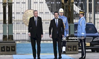 Irak Başbakanı Sudani Ankara'da: Erdoğan resmi törenle karşıladı