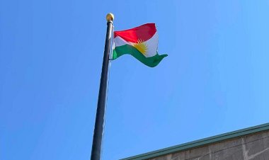 Kürdistan bayrağı New York’un Binghamton kentinde göndere çekildi