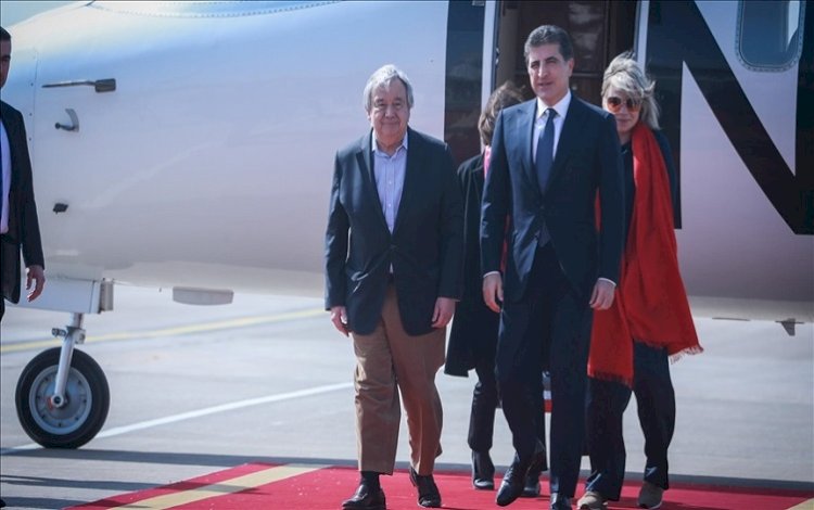 BM Genel Sekreteri Guterres, Kürdistan Bölgesi’nde