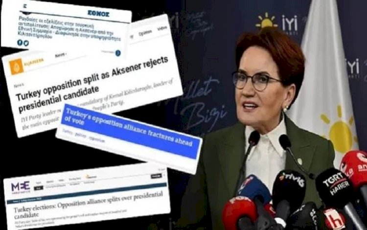 Akşener’in açıklamaları dünya basınında: Kendi kalesine gol attı