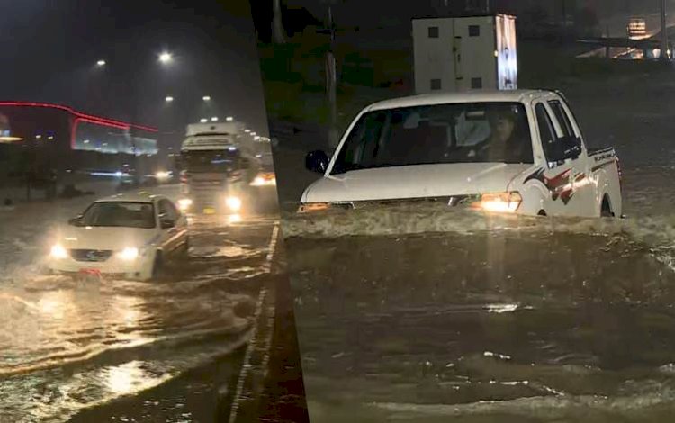 Süleymaniye'de sel baskını, Valilik'ten 'Çıkmayın' uyarısı