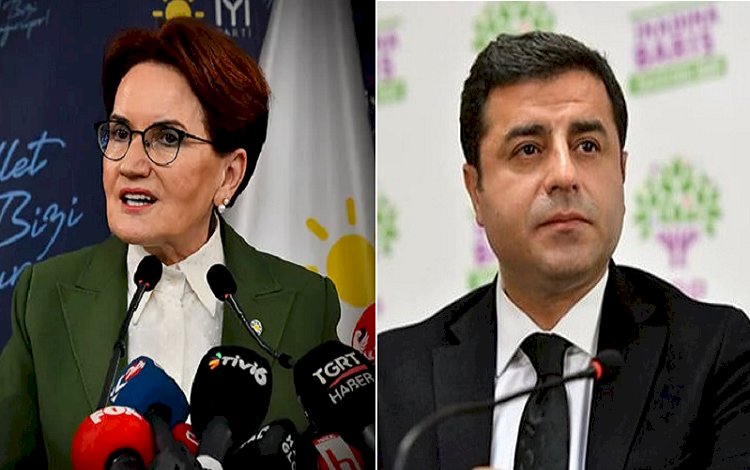 Akşener cephesinden Selahattin Demirtaş'ın mektubuna yanıt