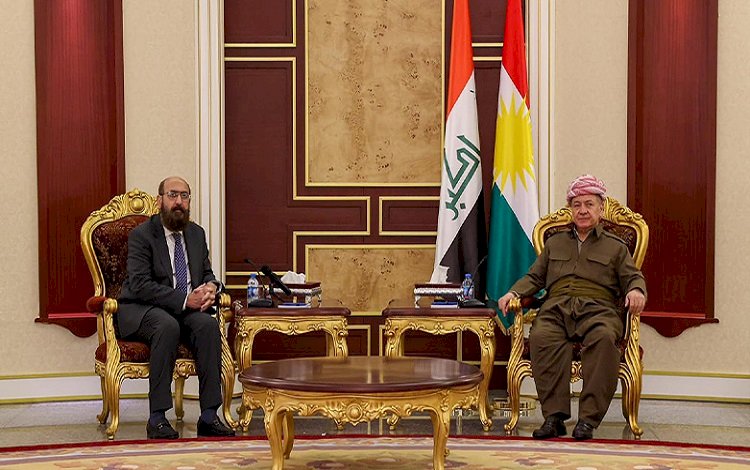 Başkan Barzani, Ezidi Miri ve Ezidi Ruhani Meclisi ile bir araya geldi