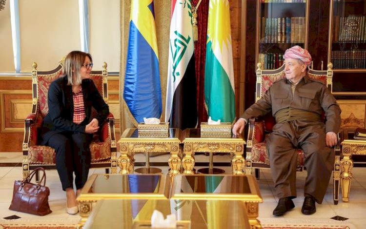 Başkan Barzani ile İsveçli diplomattan 'Şengal Anlaşması'na vurgu