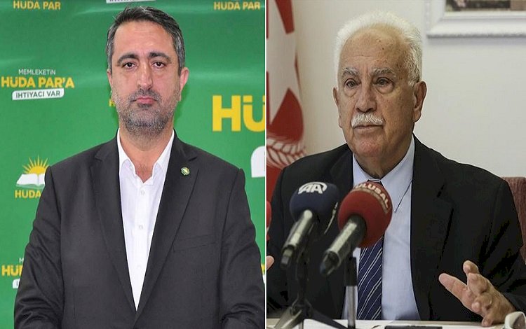 HÜDA PAR’dan Doğu Perinçek’e ‘Öcalan’ göndermeli yanıt