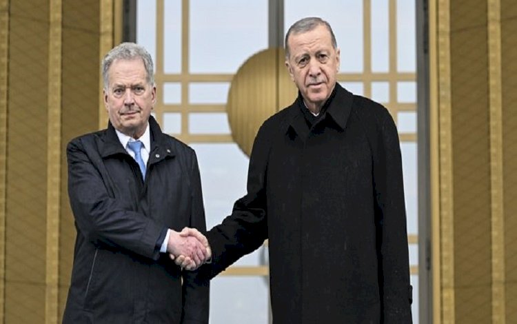 Finlandiya Cumhurbaşkanı NATO üyeliği için Ankara'da