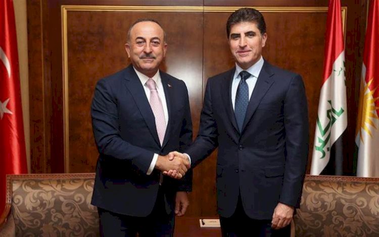 Bakan Çavuşoğlu, Başkan Neçirvan Barzani’ye kutlama mesajı