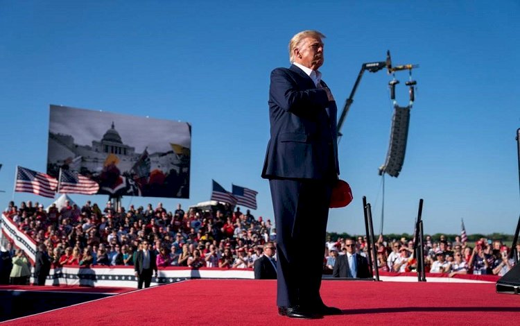 Trump 2024 başkanlık seçimleri için büyük mitinglerine başladı