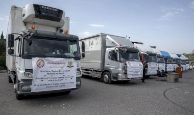 Kürdistan Bölgesi'nden deprem bölgelerine 8 tırlık ilaç ve tıbbi yardım