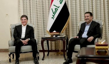 Neçirvan Barzani ile Sudani bir araya geldi