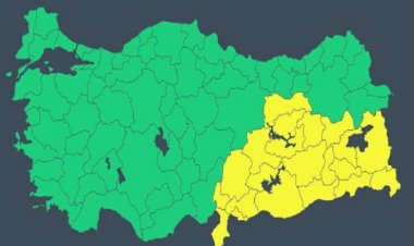 Meteorolojiden 21 il için sarı kodlu uyarı