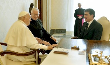 Neçirvan Barzani, Papa Francis ile bir araya geldi