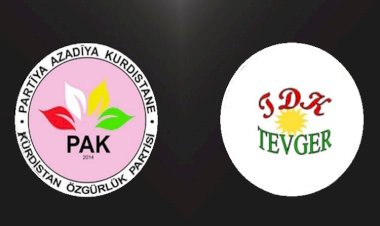 PAK ve TDK-TEVGER seçimde HAK-PAR’ı destekleyecek