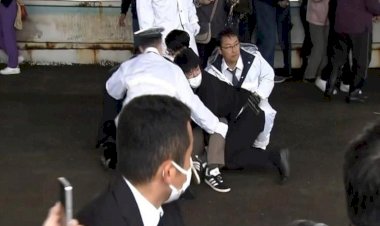 Japonya Başbakanı Kişida'nın ziyaretinde korkutan patlama