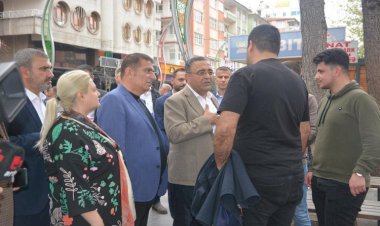 CHP’nin Diyarbakır adayları esnafı gezdi: 'Kürt sorununu en demokratik yollarla çözeceğiz'