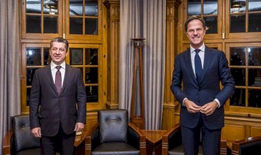 Hollanda Başbakanı Rutte’den Başbakan Mesrur Barzani’ye mektup