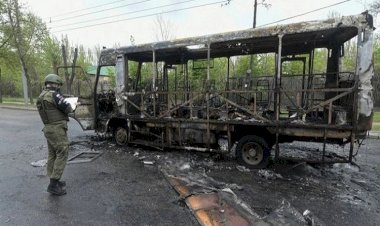 Ukrayna Donetsk'e saldırdı: Biri çocuk 7 ölü