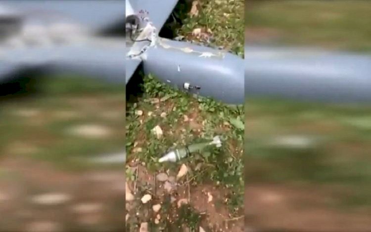 Duhok’ta bomba yüklü drone düştü!