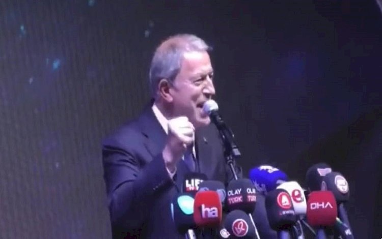 Hulusi Akar 'Vur de vuralım, öl de ölelim' sloganına yanıt: Onun da zamanı gelecek, bekleyin
