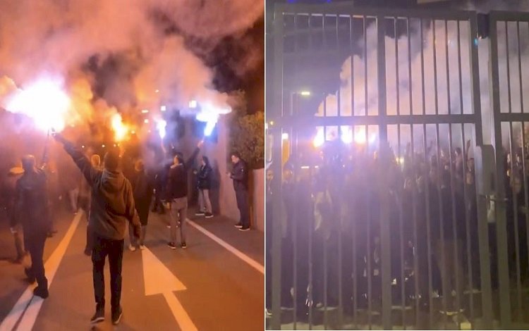 İyi Partililer Akşener'e hakaret edilen A Haber'i protesto etti!