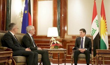 Başkan Neçirvan Barzani Alman bakanları kabul etti