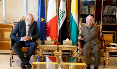 Başkan Barzani, İtalya Savunma Bakanı ile askeri işbirliğini görüştü